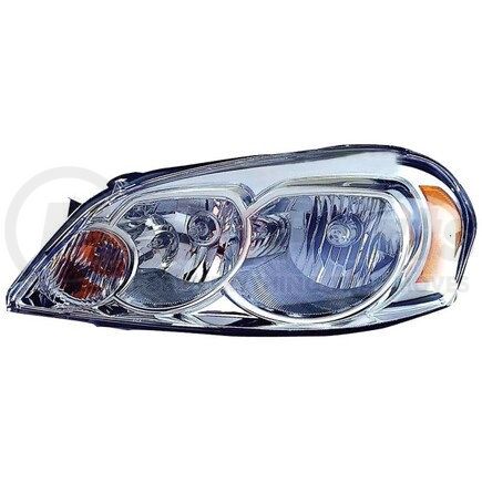 335-1138L-AC by DEPO - Headlight, LH, Chrome Housing, Clear Lens, CAPA Certified