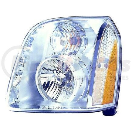 335-1143L-AC by DEPO - Headlight, LH, Chrome Housing, Clear Lens, CAPA Certified