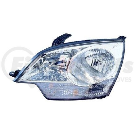 335-1152L-AC by DEPO - Headlight, LH, Chrome Housing, Clear Lens, CAPA Certified