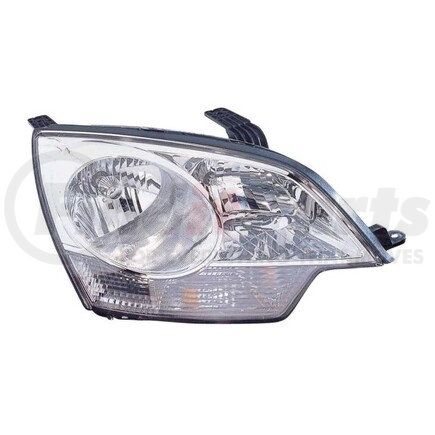 335-1152R-AC by DEPO - Headlight, RH, Chrome Housing, Clear Lens, CAPA Certified