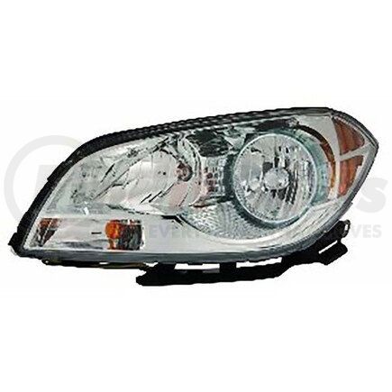 335-1151L-AC by DEPO - Headlight, LH, Chrome Housing, Clear Lens, CAPA Certified