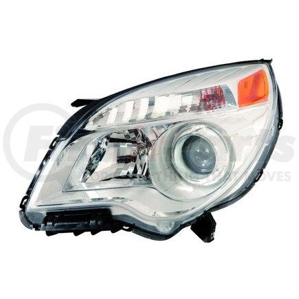 335-1159L-AC by DEPO - Headlight, LH, Chrome Housing, Clear Lens, with Projector, CAPA Certified