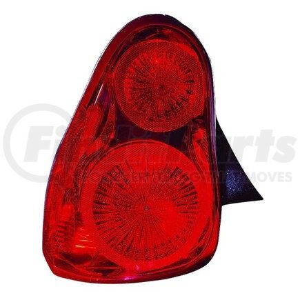 335-1936L-US by DEPO - Tail Light, Lens and Housing, without Bulb