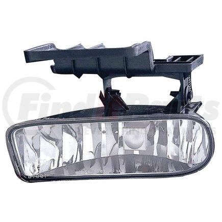 335-2001R-AS by DEPO - Fog Light, RH, Chrome Housing, Clear Lens