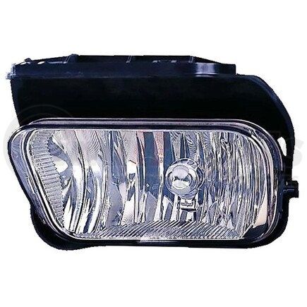 335-2007L-AS by DEPO - Fog Light, LH, Chrome Housing, Clear Lens