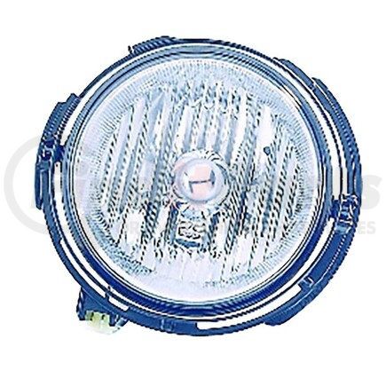 335-2026R-ASD by DEPO - Fog Light, RH, Chrome Housing, Clear Lens, 1St Design