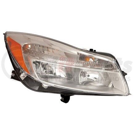 336-1123R-AC by DEPO - Headlight, RH, Chrome Housing, Clear Lens, CAPA Certified