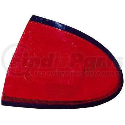 336-1917R-AS by DEPO - Tail Light, RH, Outer, Chrome Housing, Red Lens