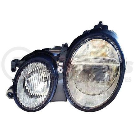 340-1114LMUSHM by DEPO - Headlight, LH, Chrome Housing, Clear Lens, without Bulb & Ballast