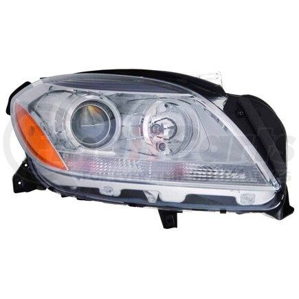 340-1137R-AC by DEPO - Headlight, RH, Chrome Housing, Clear Lens, with Projector, CAPA Certified