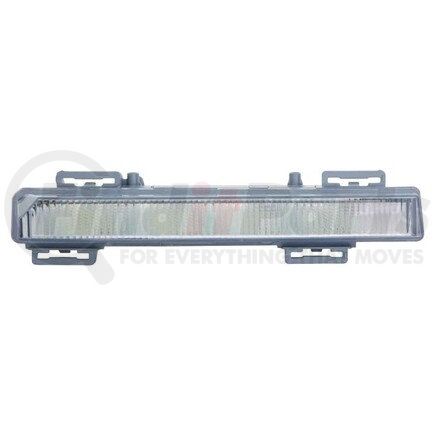 340-1602L-AQ by DEPO - Daytime Running Light, LH, Chrome Housing, Clear Lens