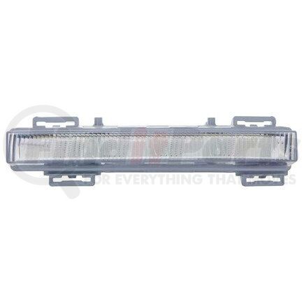 340-1603L-AQ by DEPO - Daytime Running Light, LH, Gray Housing, Clear Lens, LED