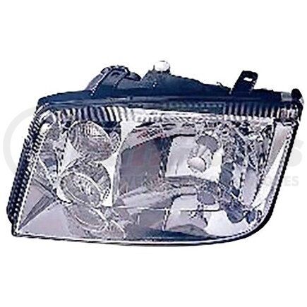 341-1106L-UCF by DEPO - Headlight, LH, Chrome Housing, Clear Lens, CAPA Certified