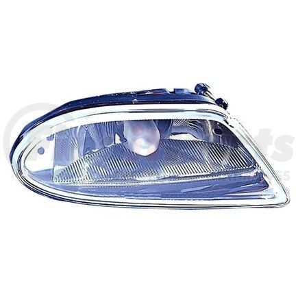 340-2001R-AQ by DEPO - Fog Light, RH, Chrome Housing, Clear Lens