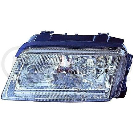 341-1116L-AS2F by DEPO - Headlight, LH, Chrome Housing, Clear Lens