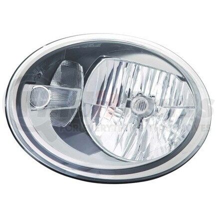 341-1132L-AC2 by DEPO - Headlight, LH, Chrome Housing, Clear Lens, CAPA Certified