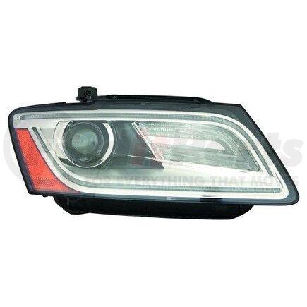 346-1120LMUSHM by DEPO - Headlight, LH, Lens and Housing, Chrome Housing, Clear Lens, with Projector