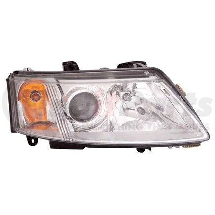 372-1102R-AS by DEPO - Headlight, RH, Chrome Housing, Clear Lens, with Projector