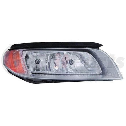 373-1116R-AS1 by DEPO - Headlight, RH, Chrome Housing, Clear Lens