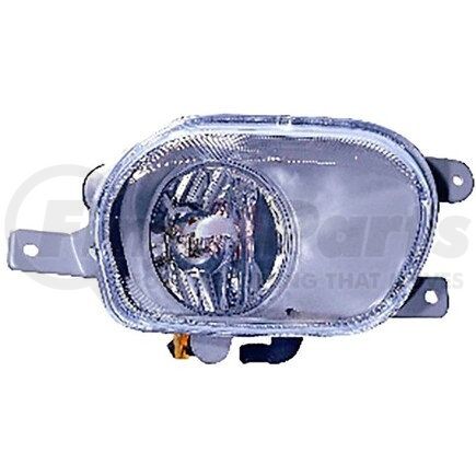 373-2002R-AQ by DEPO - Fog Light, RH, Chrome Housing, Clear Lens