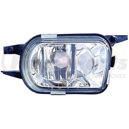 440-2012R-AQ by DEPO - Fog Light, RH, Chrome Housing, Clear Lens, Round