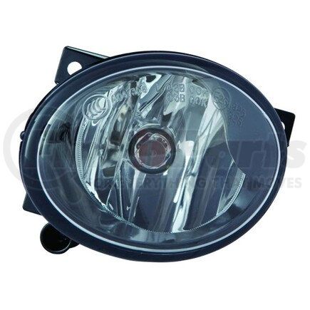 440-2025L-AC by DEPO - Fog Light, LH, Black Housing, Clear Lens, CAPA Certified