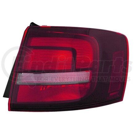 441-19G2R-AS2 by DEPO - Tail Light, RH, Outer, Body Mounted, Black Housing, Red/Clear Lens