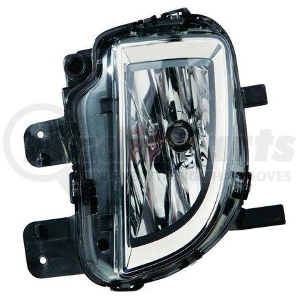 441-2041L-AQ by DEPO - Fog Light, LH, Chrome Housing, Clear Lens