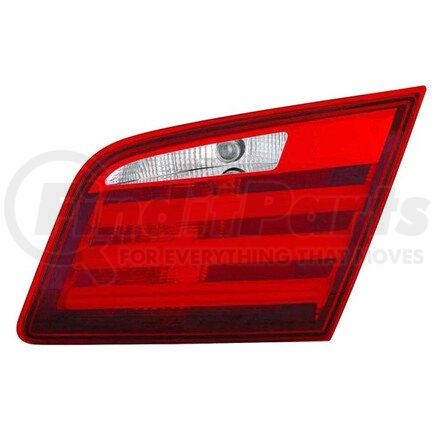 444-1326R-UQ by DEPO - Tail Light, RH, Inner, Trunk Lid Mounted, Chrome Housing, Red/Clear Lens