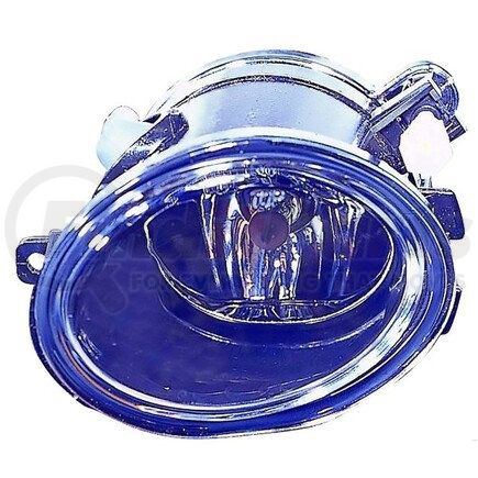 444-2009L-AQN by DEPO - Fog Light, LH, Chrome Housing, Clear Lens