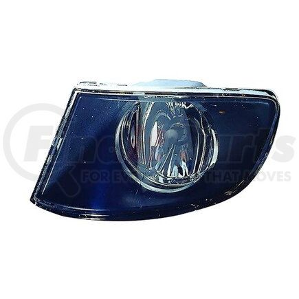 444-2016L-AQ by DEPO - Fog Light, LH, Black Housing, Clear Lens