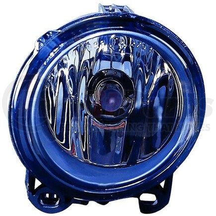 444-2017L-AQ by DEPO - Fog Light, LH, Chrome Housing, Clear Lens