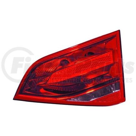 446-1306L-UQ by DEPO - Tail Light, LH, Inner, Trunk Lid Mounted, Chrome Housing, Red Lens