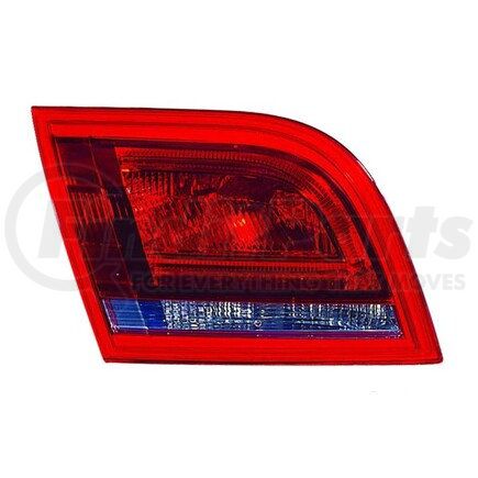 446-1310L-UQ by DEPO - Tail Light, LH, Inner, Chrome Housing, Red/Clear Lens, Fiber Optic, LED