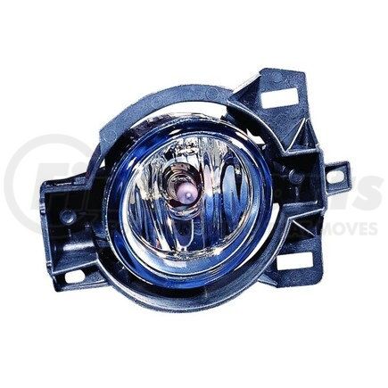 551-2008L-AQN by DEPO - Fog Light, LH, Chrome Housing, Clear Lens