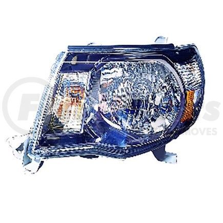 312-1186L-AC7 by DEPO - Headlight, LH, Assembly, Type 1, with Sport Package, Composite