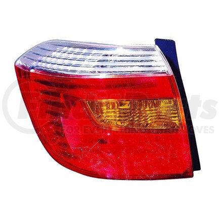 312-1988L-UC by DEPO - Tail Light, LH, Assembly