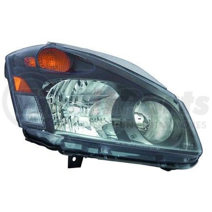 315-1153R-AC7 by DEPO - Headlight, RH, Assembly, Black Bezel, Composite