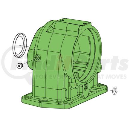 01TA6473 by MUNCIE POWER PRODUCTS - Power Take Off (PTO) Housing Cover - For F20 PTO Series