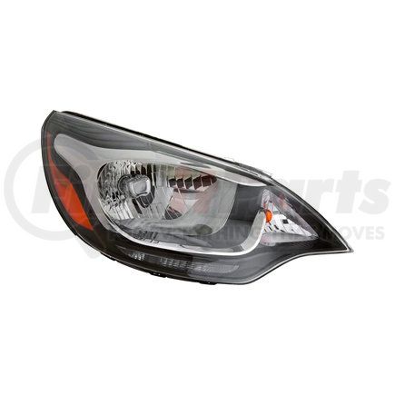 323-1138R-AC2 by DEPO - Headlight, RH, without LED Position Lights, CAPA Certified, for 2012-2017 Kia Rio