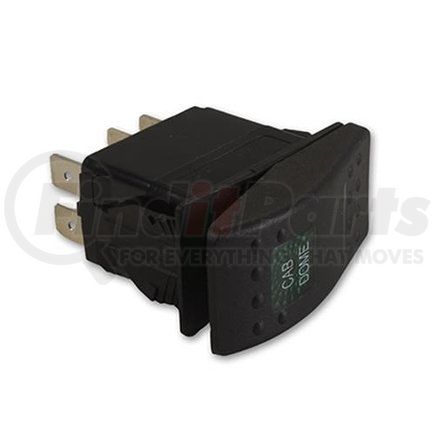 46023508 by MORGAN - Rocker Cab Dome Switch, SPST On-Off