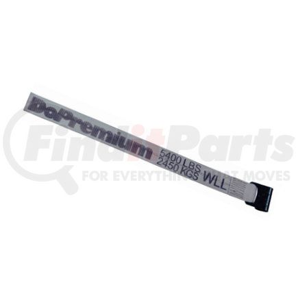 23114430 by DOLECO USA - 4"x30' Premium Winch Strap w/ Flat Hook