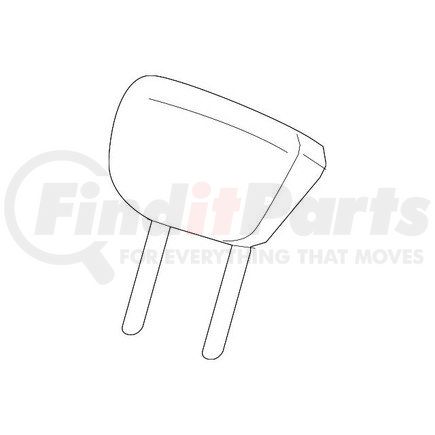 82140-SHJ-A22ZE by HONDA - Headrest *YR391L*