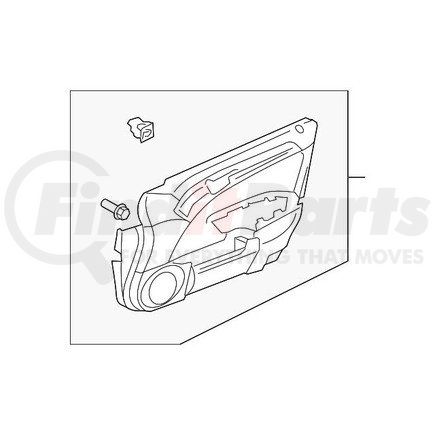 83551-TK4-A03ZF by HONDA - Lng, L. Fr. (Typef)