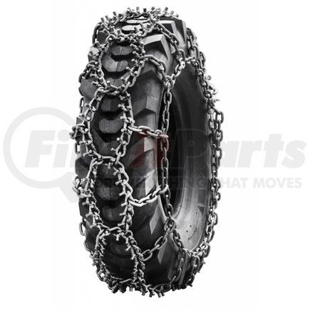 2924NSG-11 by QUALITY CHAIN - Loader/Grader Nordic Super Grip Chain, Studded Link Alloy, Diamond Pattern, 11mm