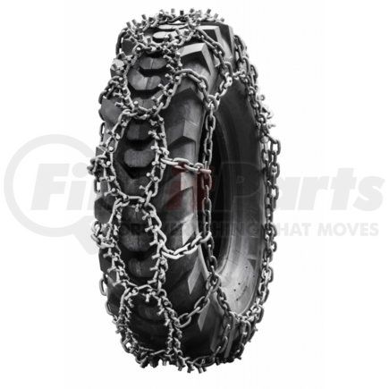 2924NSG-13 by QUALITY CHAIN - Loader/Grader Nordic Super Grip Chain, Studded Link Alloy, Diamond Pattern, 13.5mm