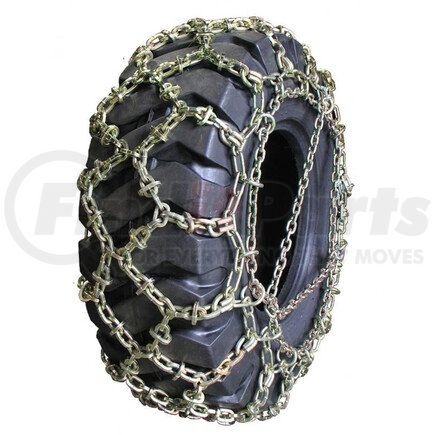 6524WDP-11 by QUALITY CHAIN - Loader/Grader Diamond Back Chain, Square Link Alloy Link-Over-Link, Diamond Pattern, 11mm