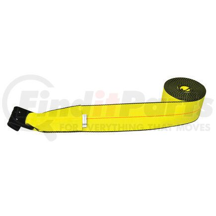 CC4205FH by QUALITY CHAIN - Winch Strap, 4" x 20', with Flat Hook