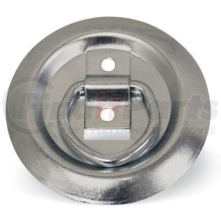 CC6294 by QUALITY CHAIN - Round Pan Fitting, with D-Ring, Stamped Steel Base