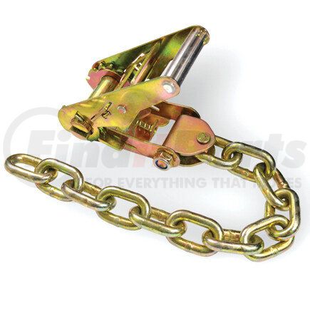 CC7032CA3 by QUALITY CHAIN - 2'' Standard Handle Ratchet, with 12" of 3/8" G70 Chain Attached to Bolt